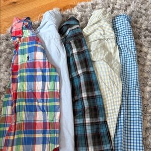 Ralph Lauren kids Plaid and Solid Casual Shirts
Count of Six